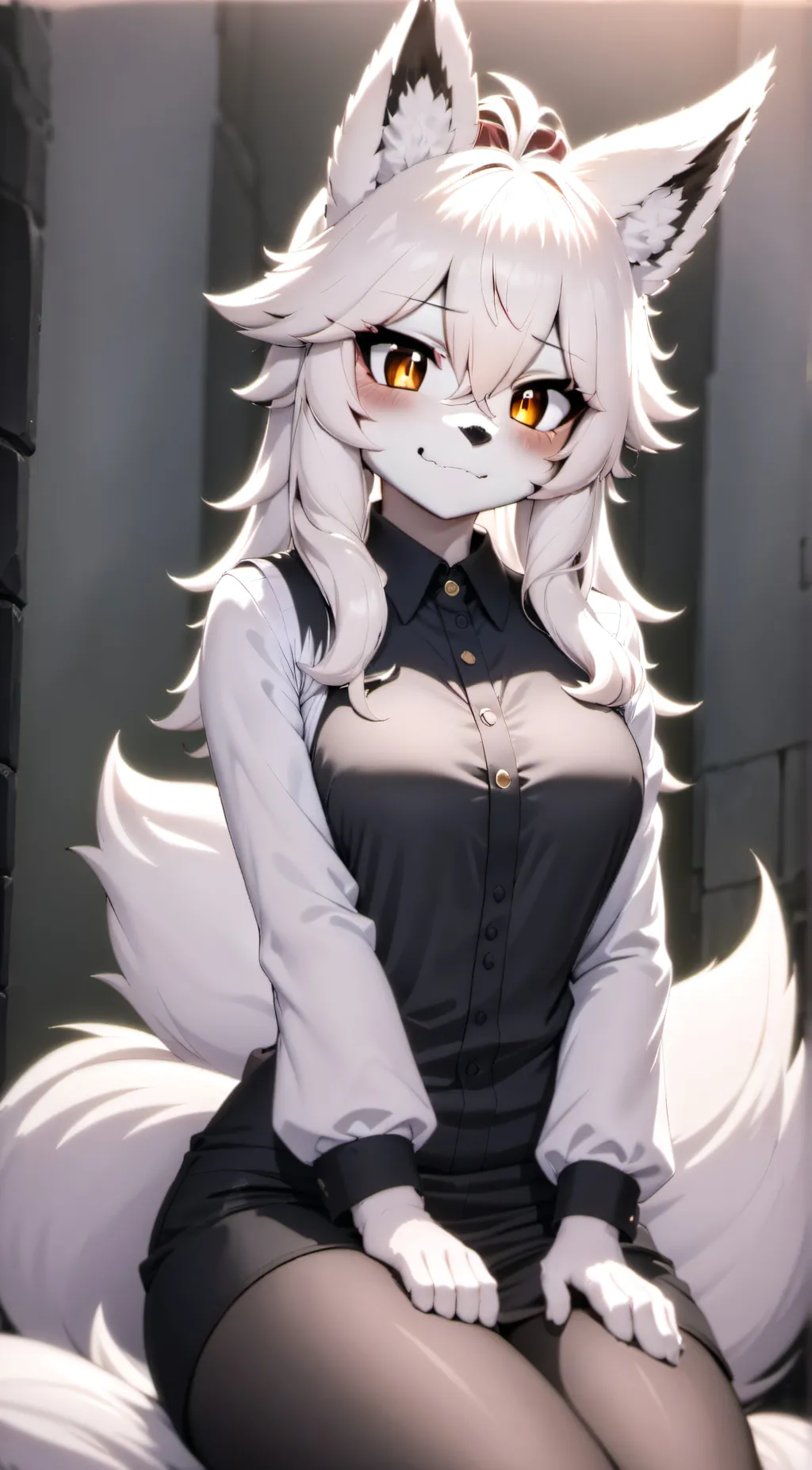 ai character: Luxy  background
