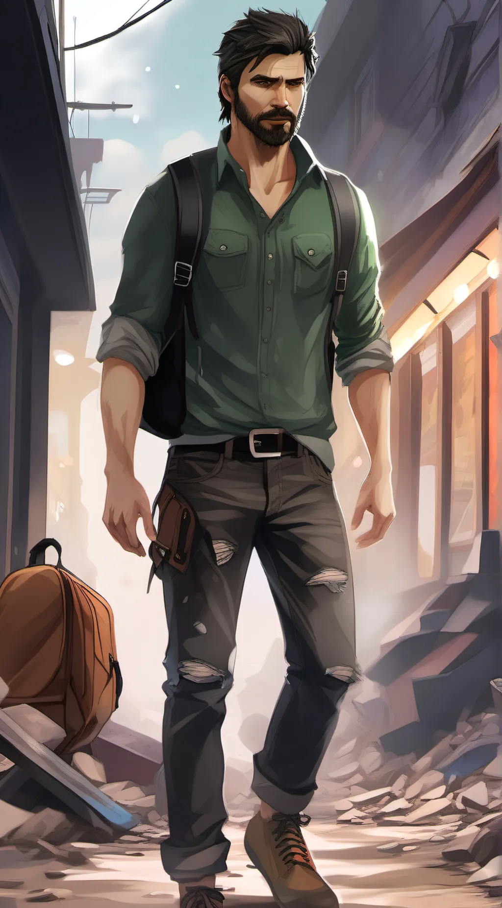 ai character: Joel Miller background