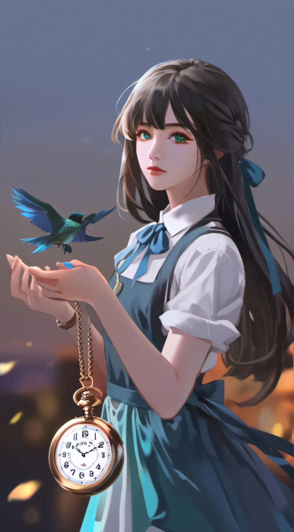 ai character: Milly background