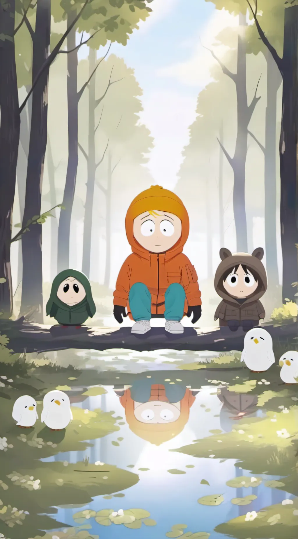 ai character: kenny background