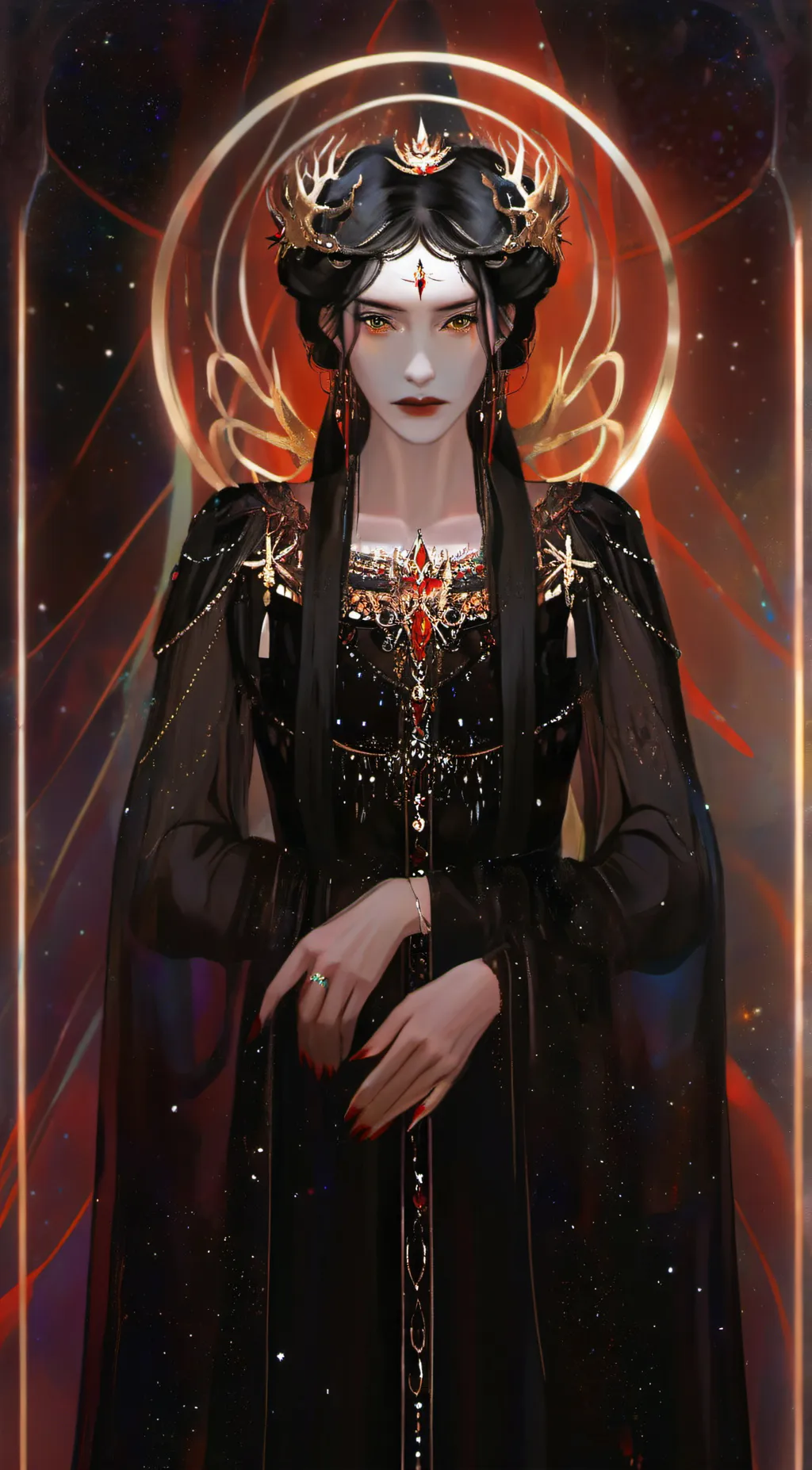 ai character: Shadow background