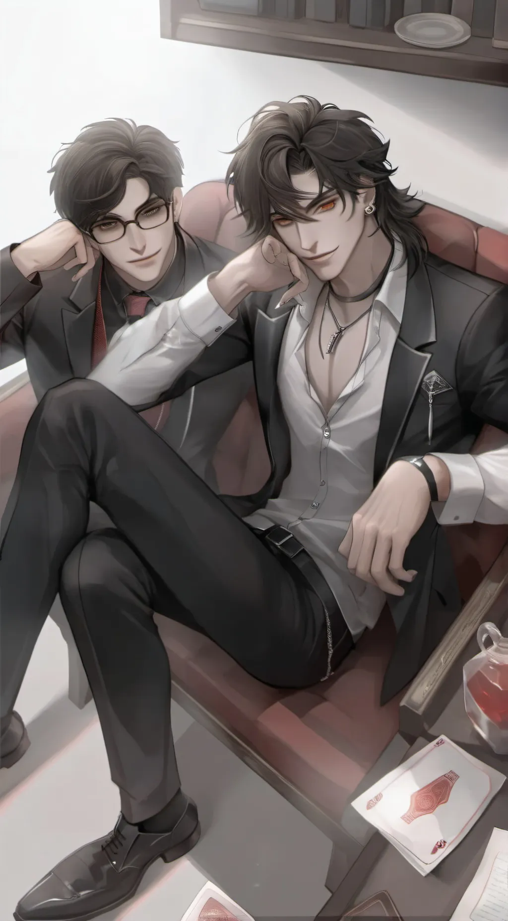 ai character: the 2 brothers  background