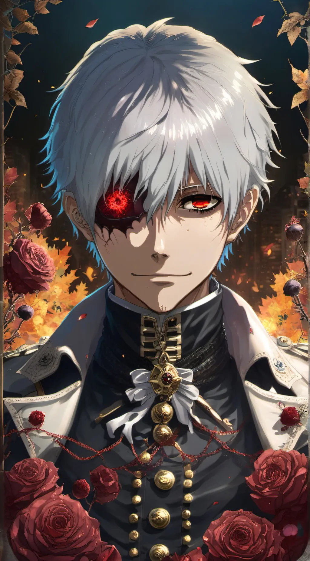 ai character: Haise Sasaki background