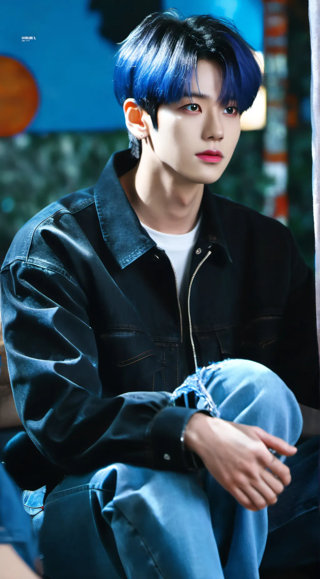 ai character: heeseung  background