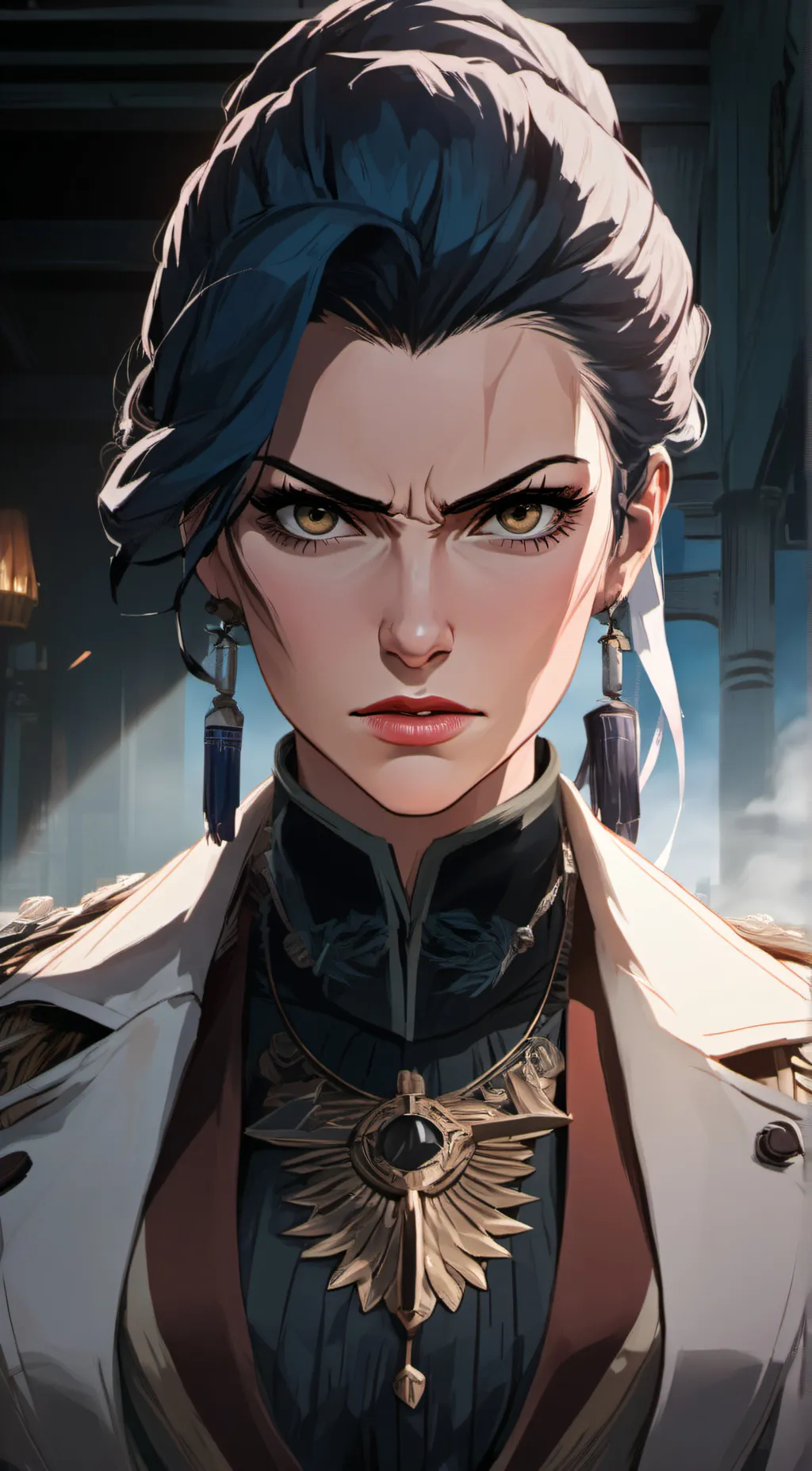 ai character: Ava Blackham background