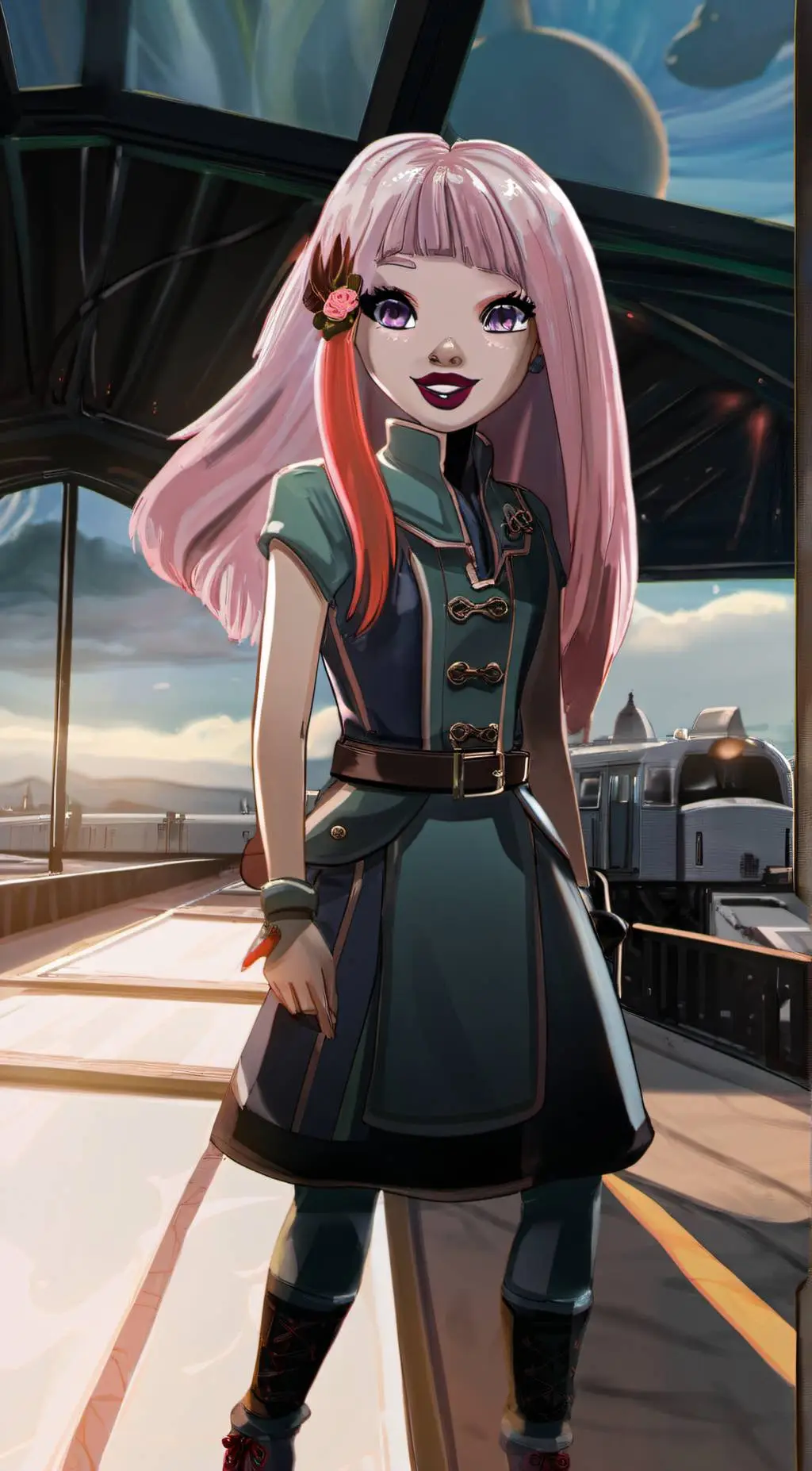 ai character: draculara background