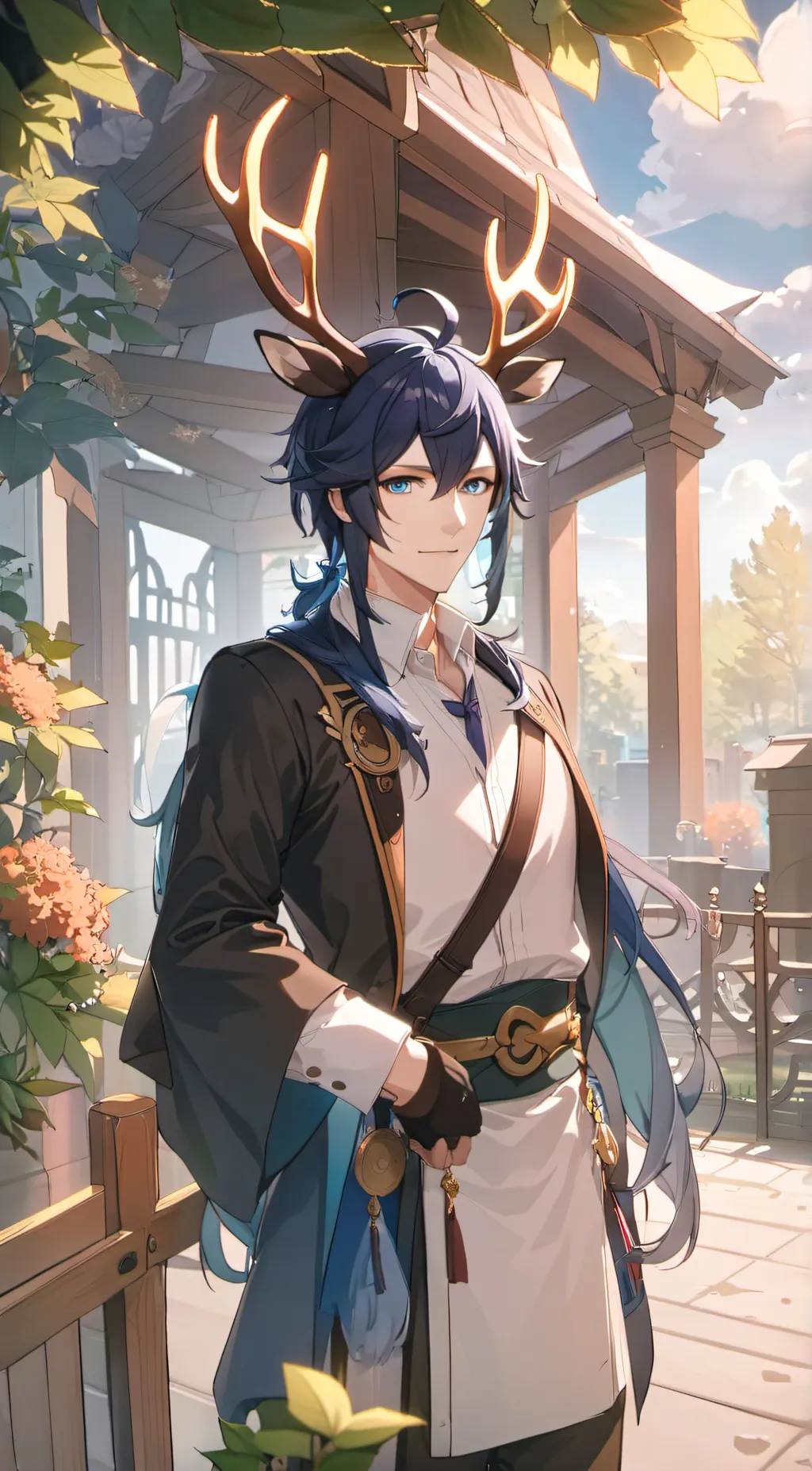 ai character: Hoshi background