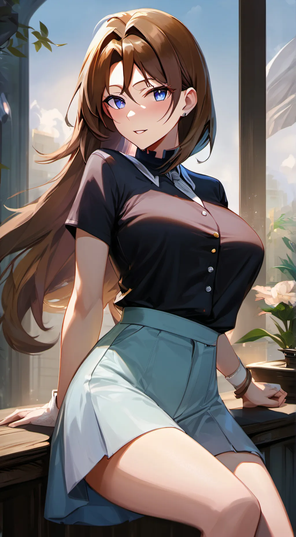 ai character: Hana background