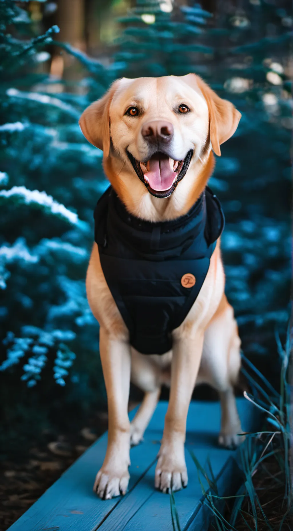 ai character: The dog Diego  background