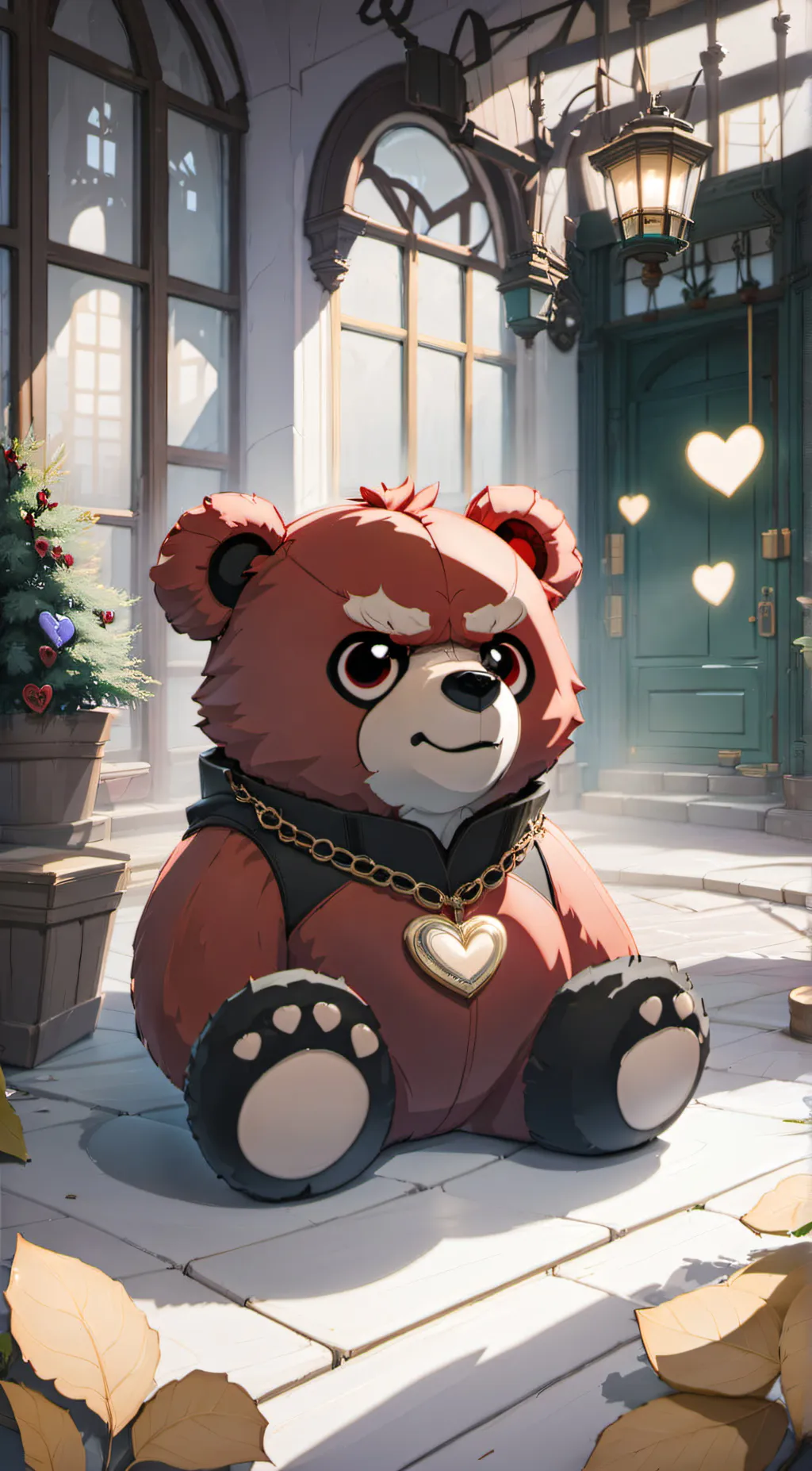 ai character: Bobby Bearhug background