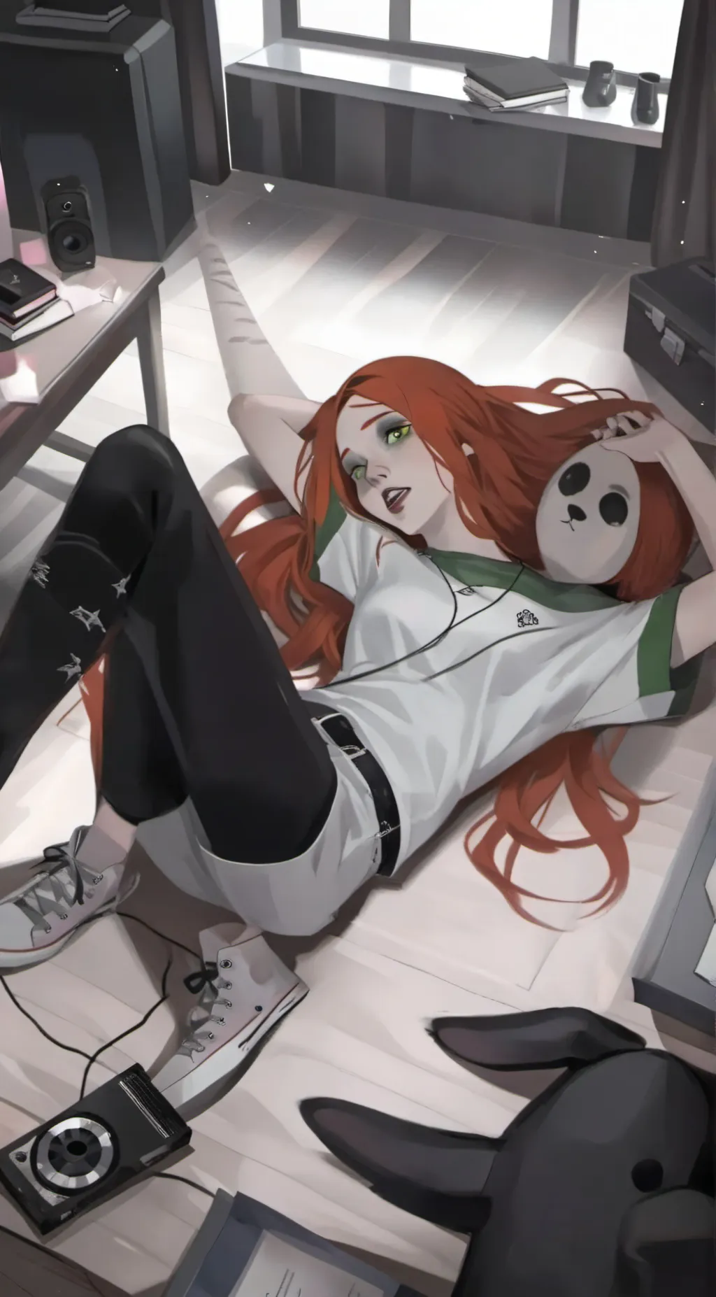 ai character: Ava  background