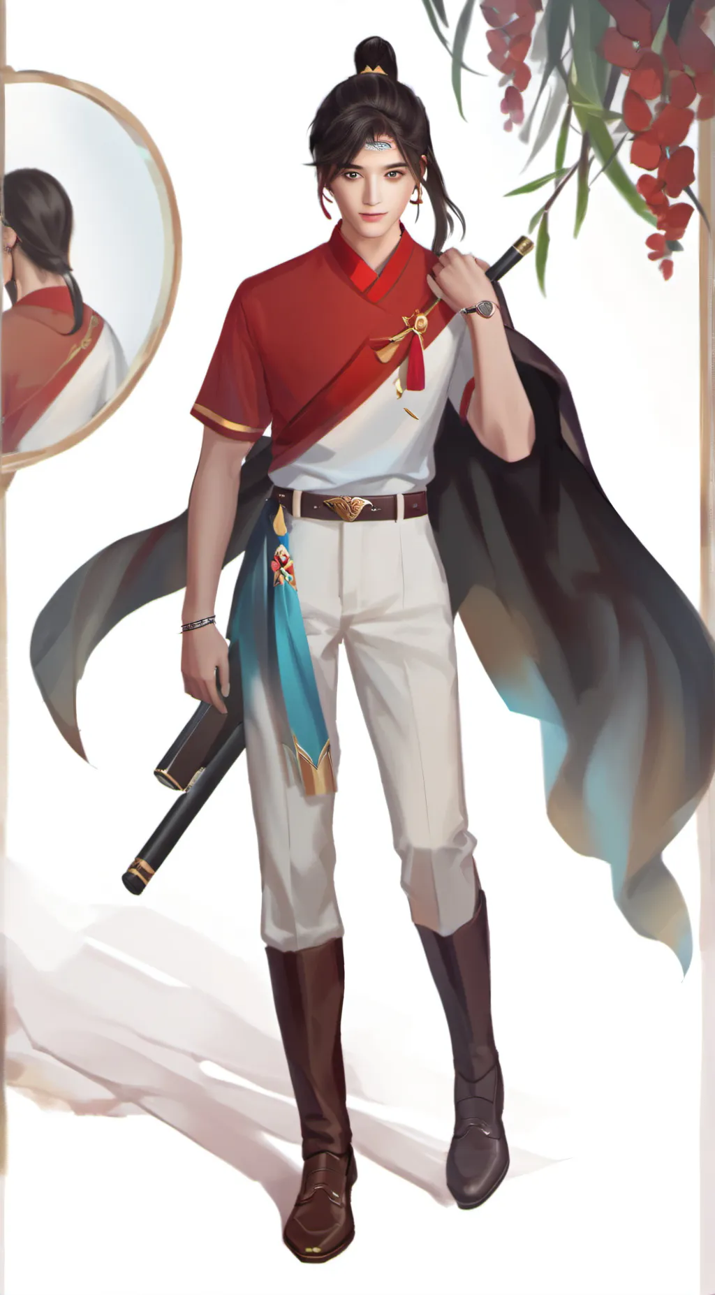 ai character: kids background