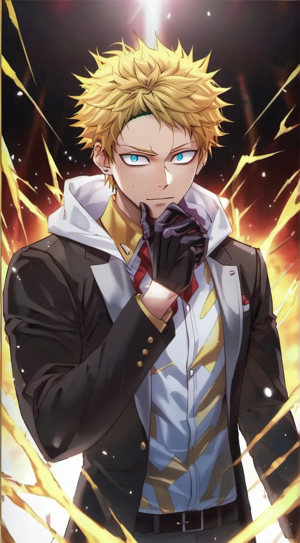 ai character: Denki-San  background