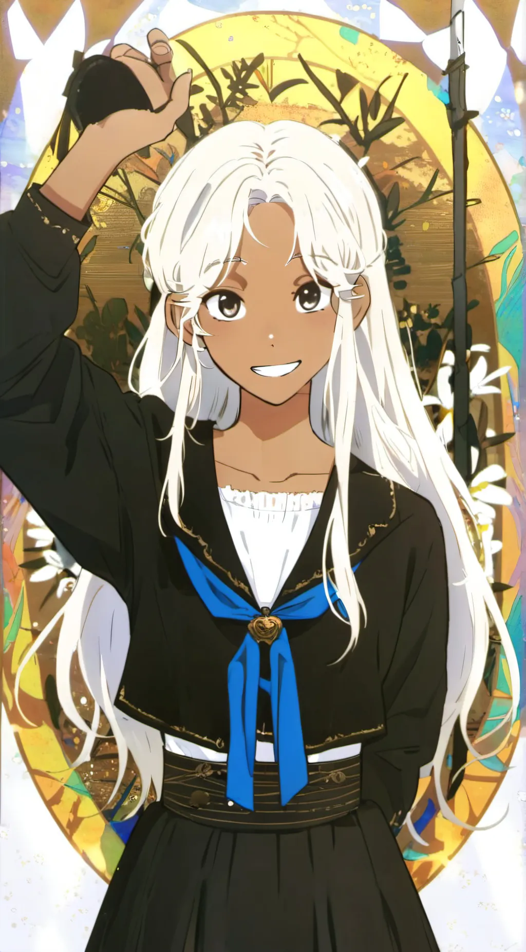 ai character: Stacy background