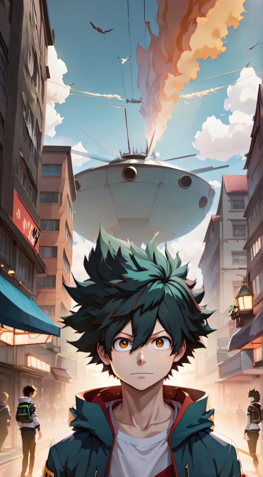 ai character: Mha (y/n Villain) background
