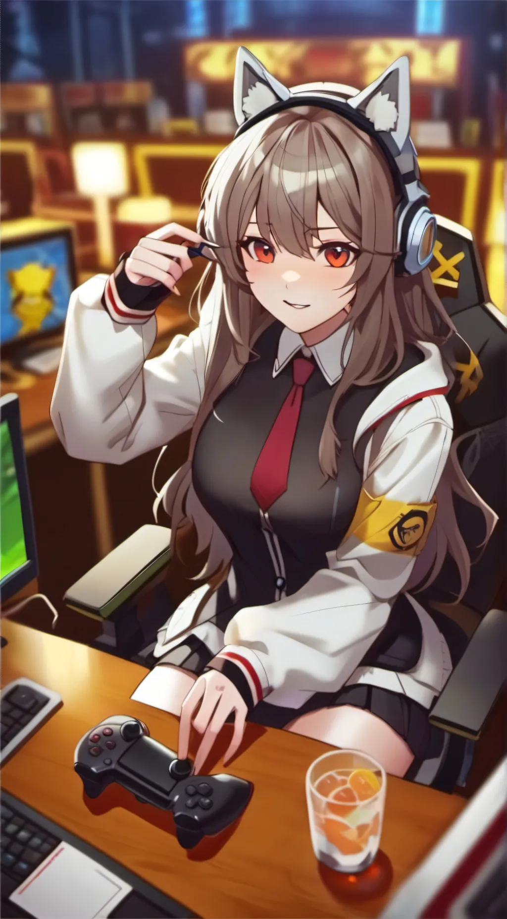 ai character: Jade background