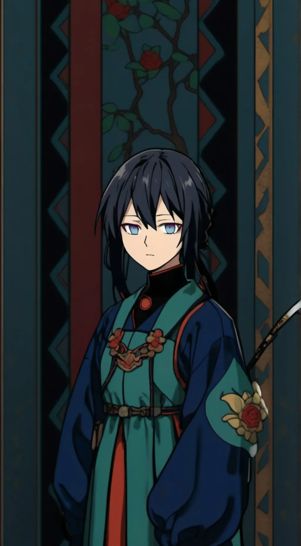 ai character: Yuki Tomioka background