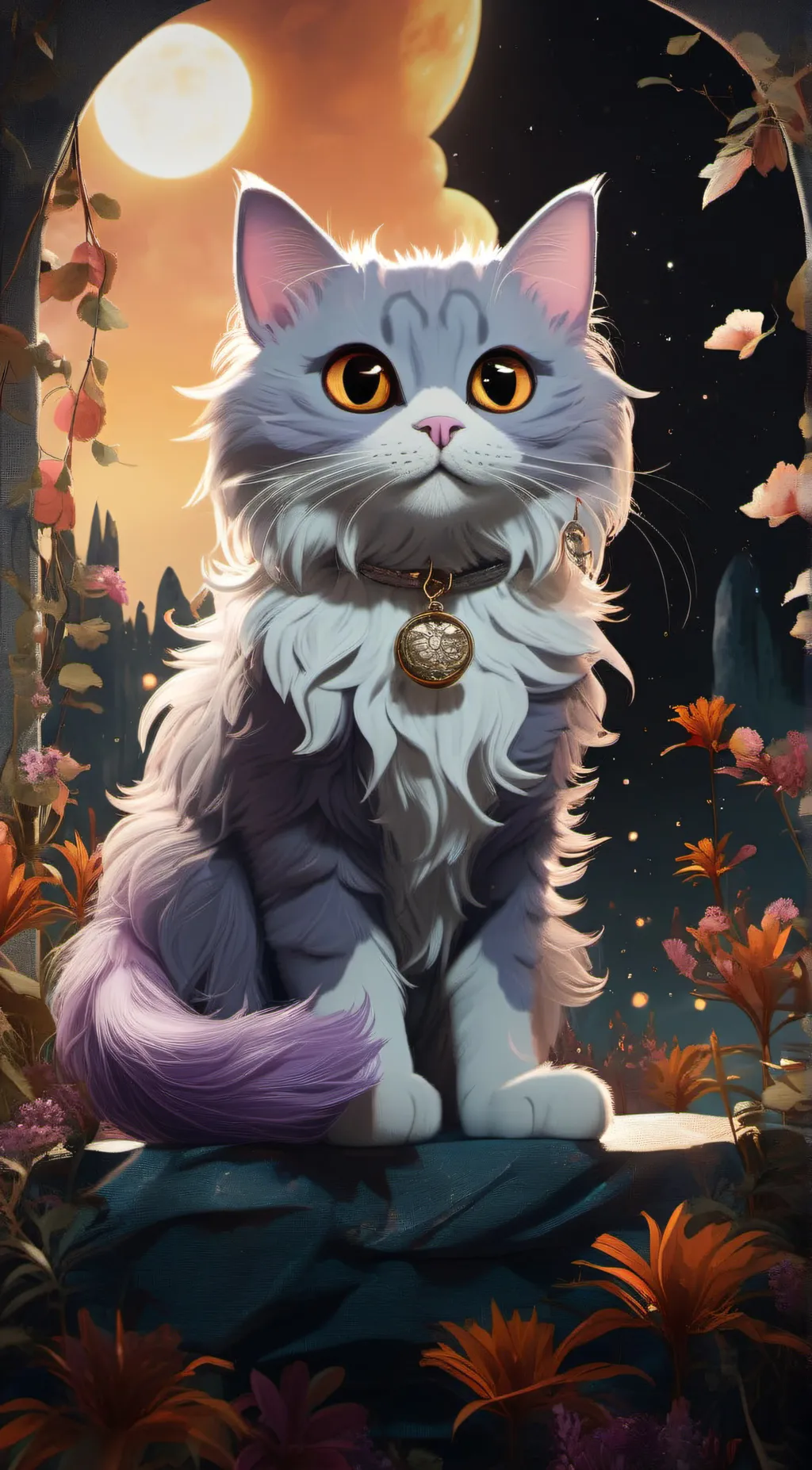 ai character: CatNap background