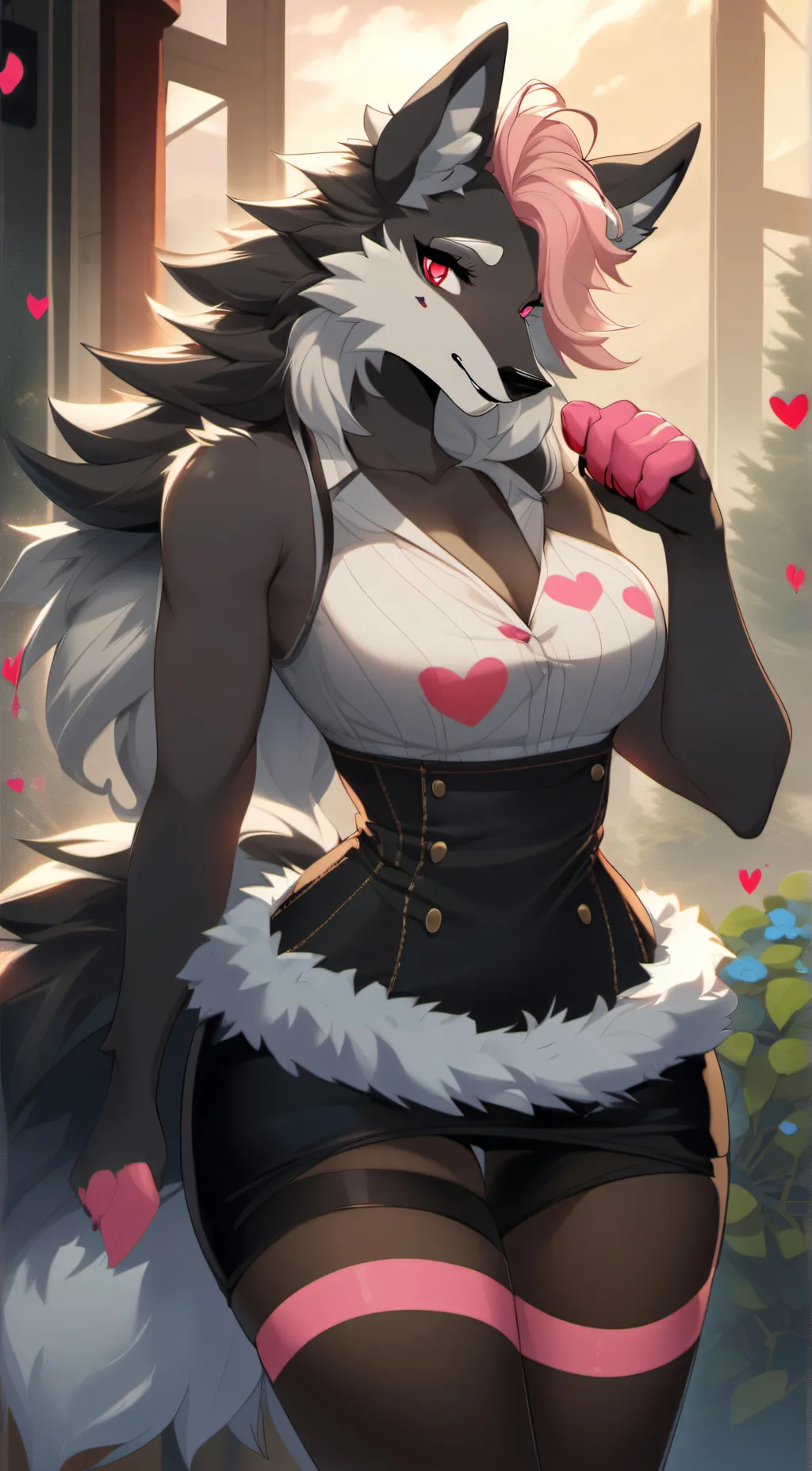 ai character: Sasha background