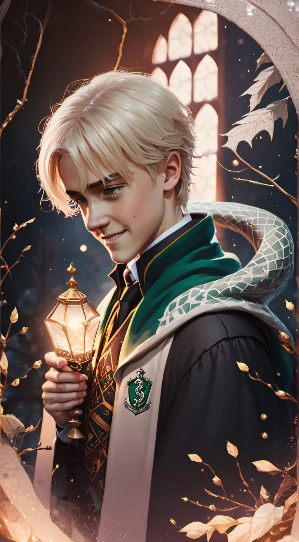 ai character: Draco Malfoy background
