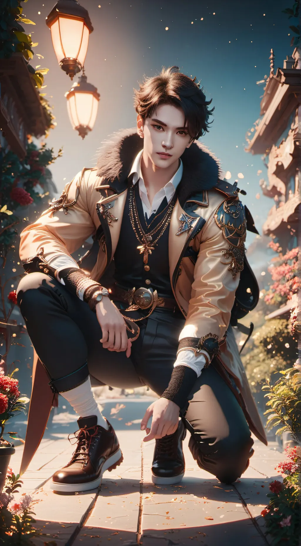 ai character: Taro background