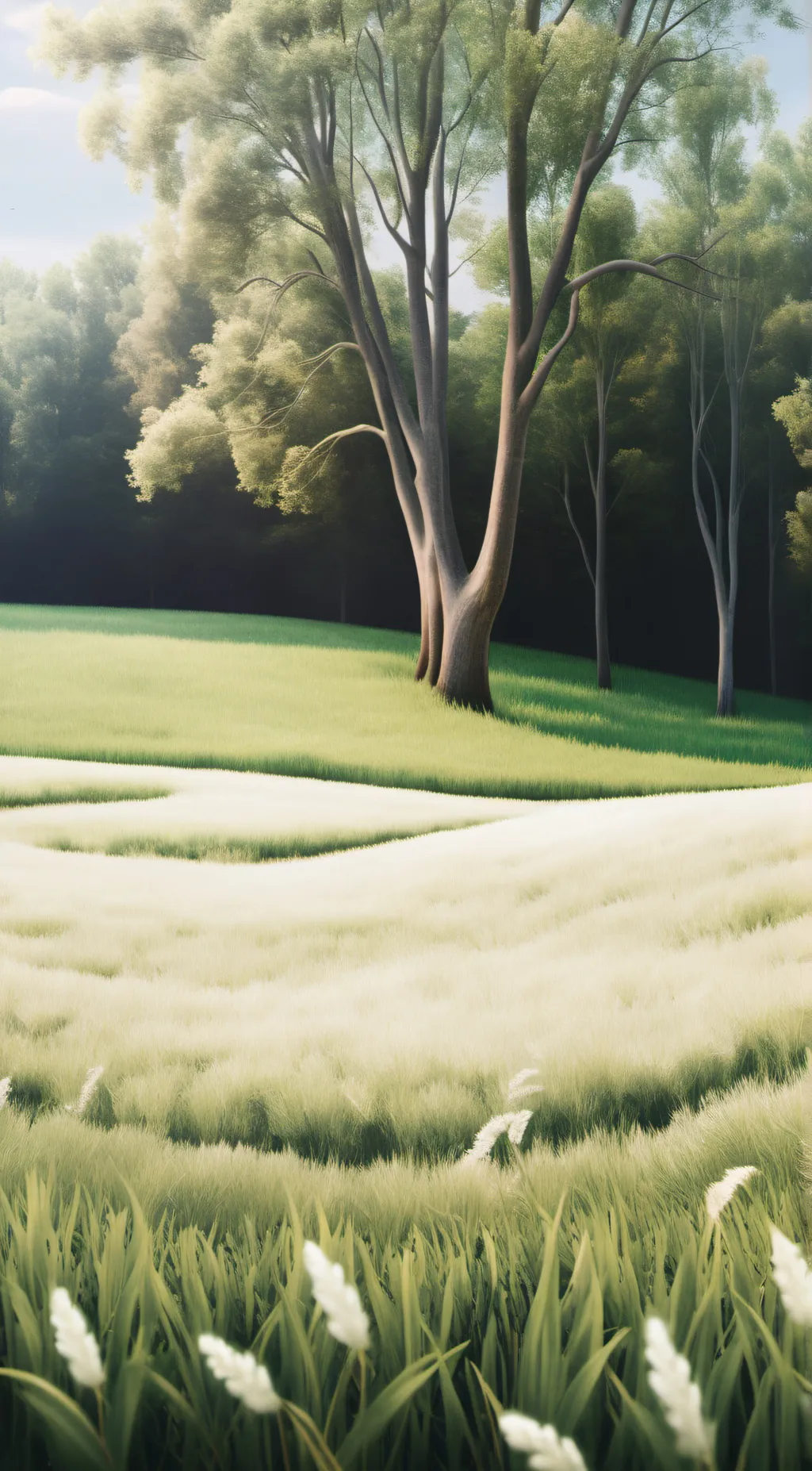 ai character: GRASS  background