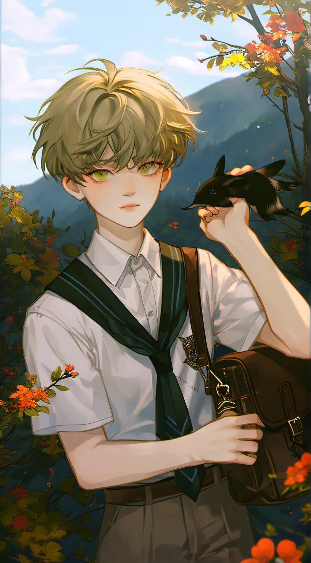 ai character: Archer background