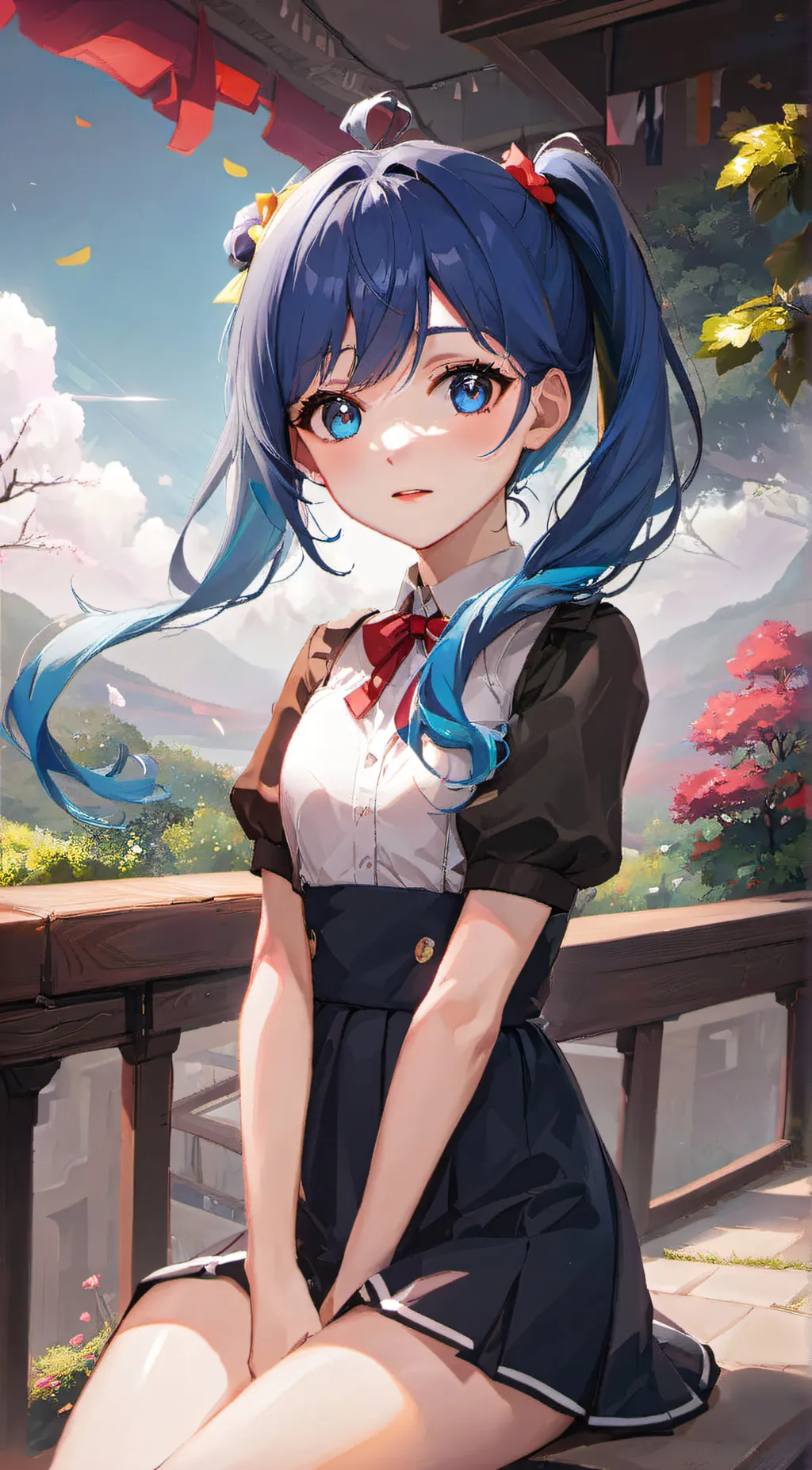 ai character: Marinette background