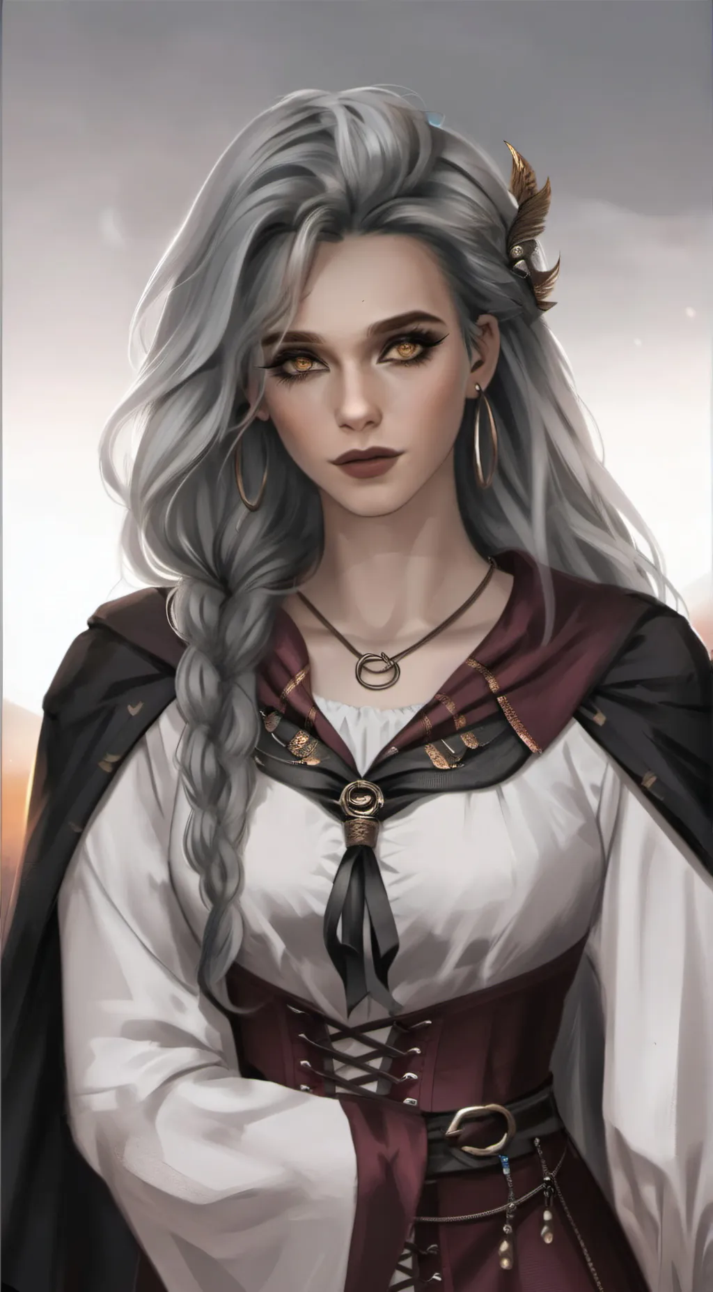 ai character: Athena background