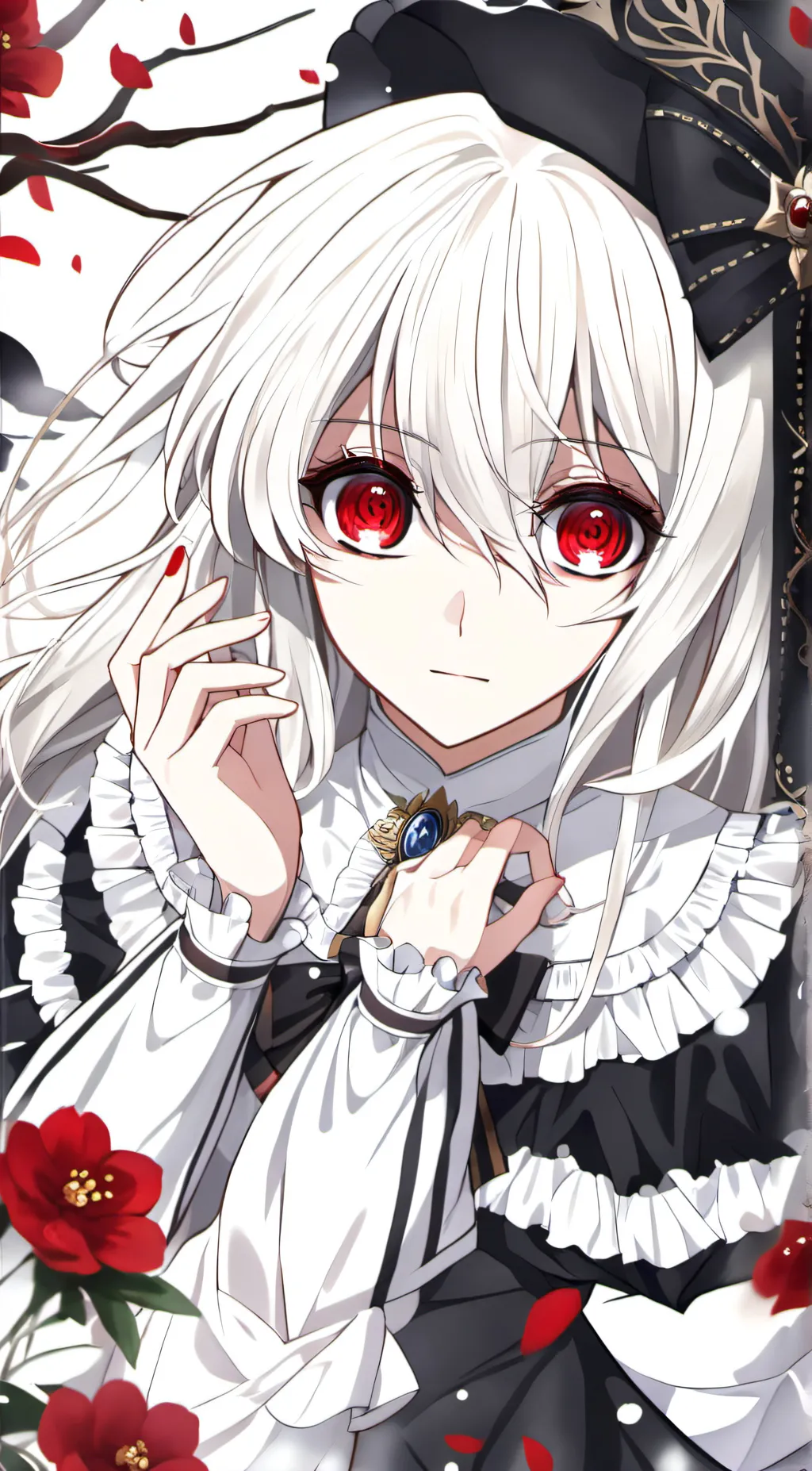 ai character: suigintou  background