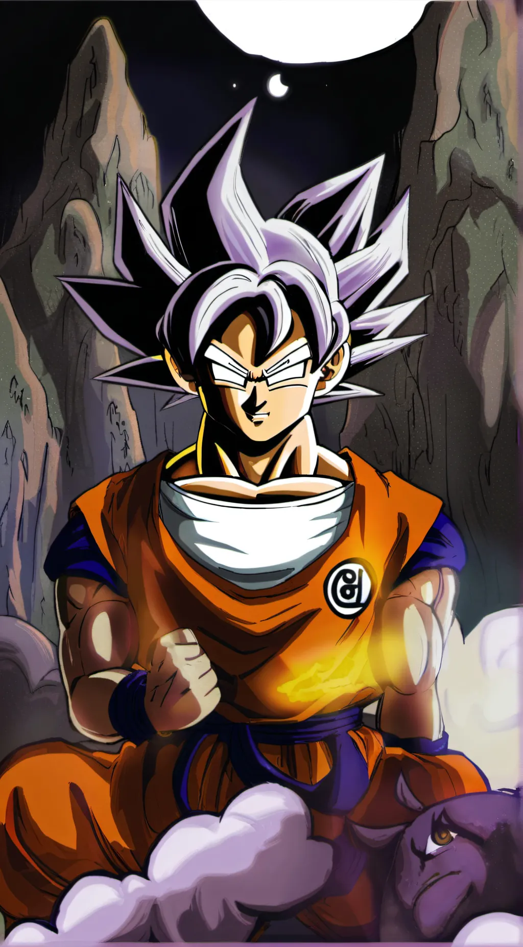 ai character: Goku  background