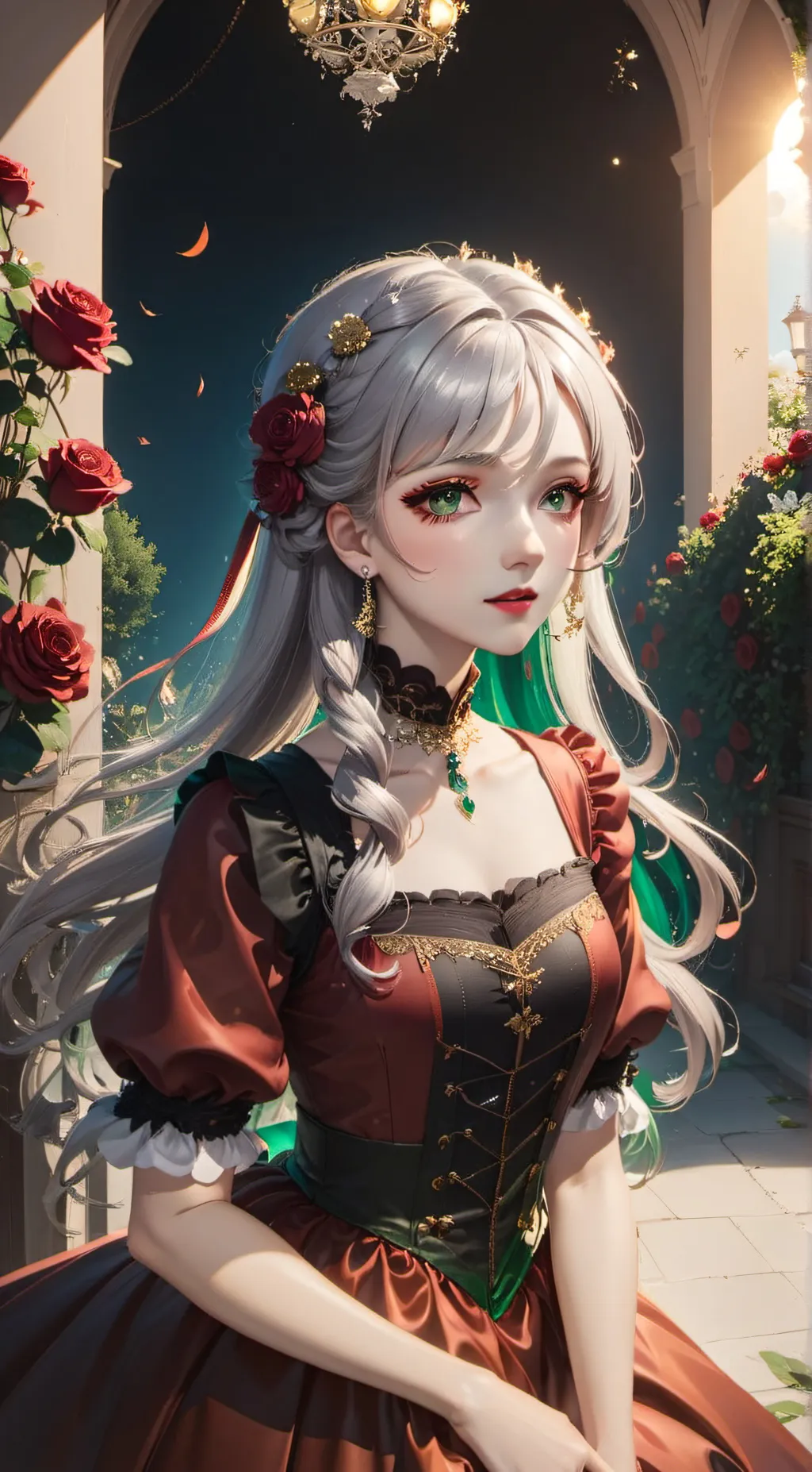 ai character: Rosalie greers  background