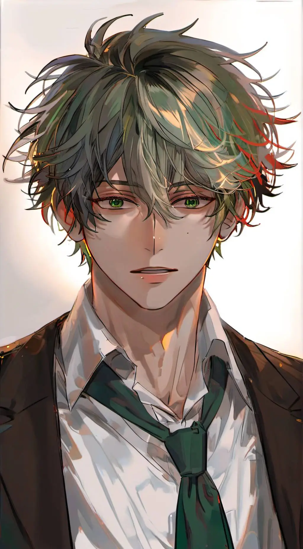 ai character: Realistic Mha Ocs background