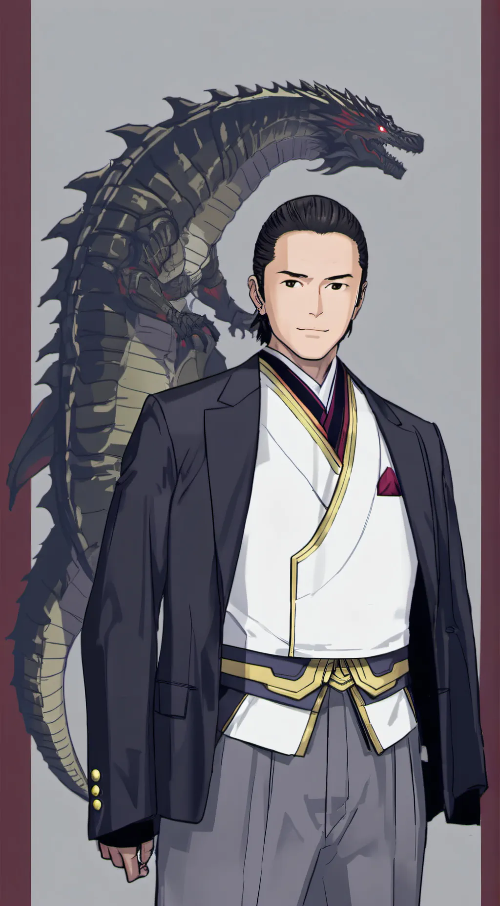 ai character: Kenpachiro Satsuma background
