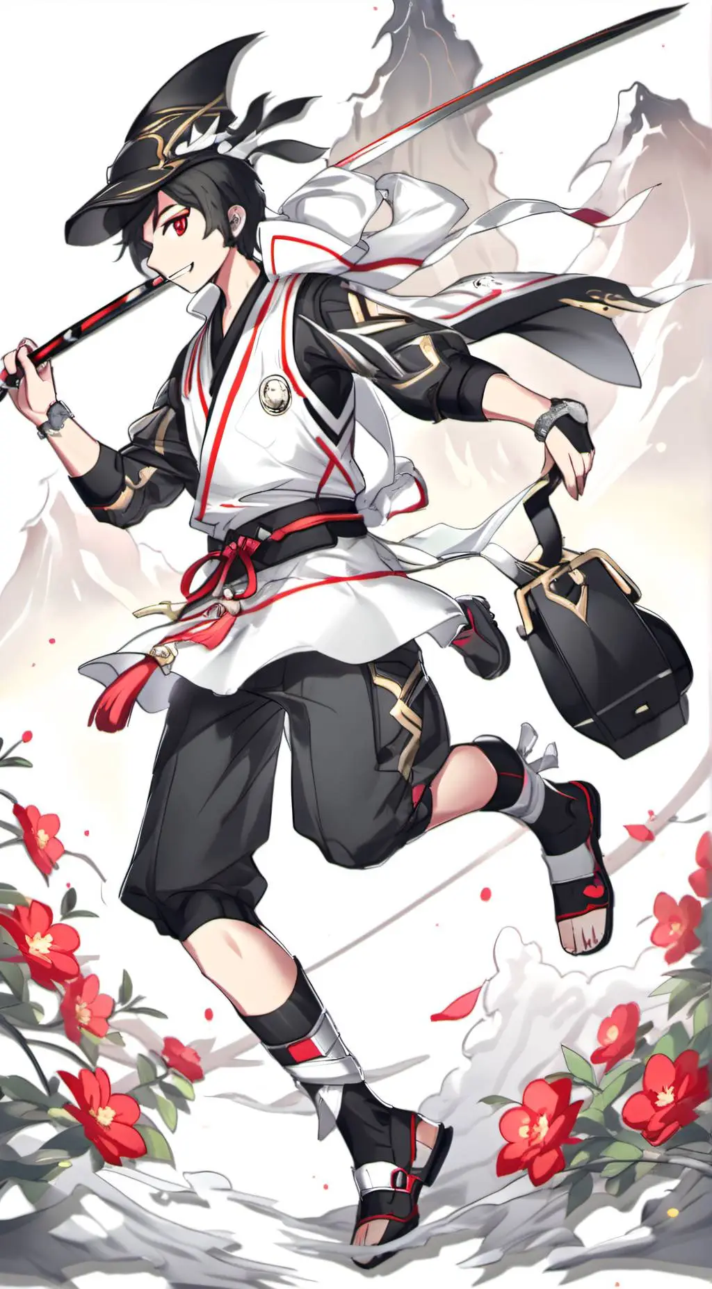 ai character: mha background