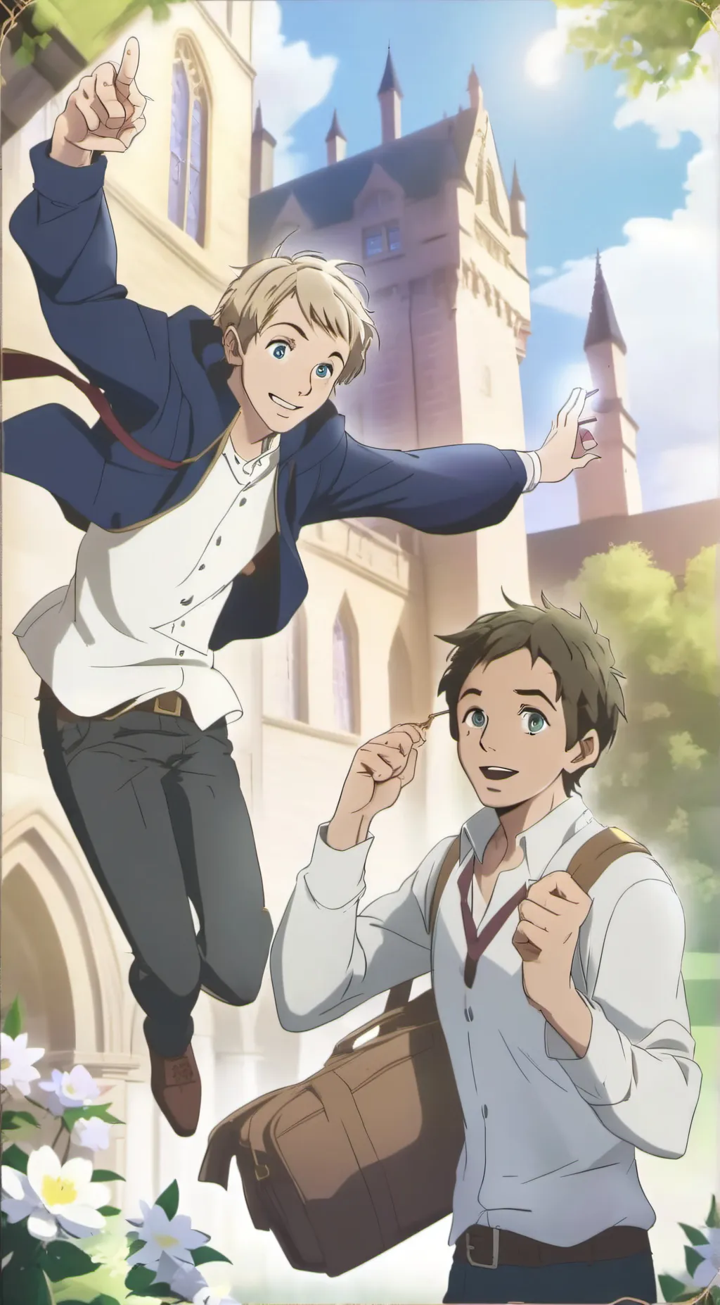 ai character: Hogwartsssss background