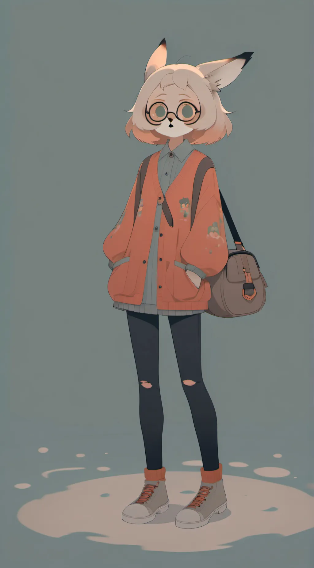 ai character: Hazel background