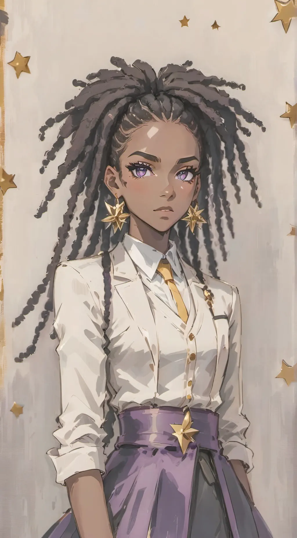 ai character: Stella background