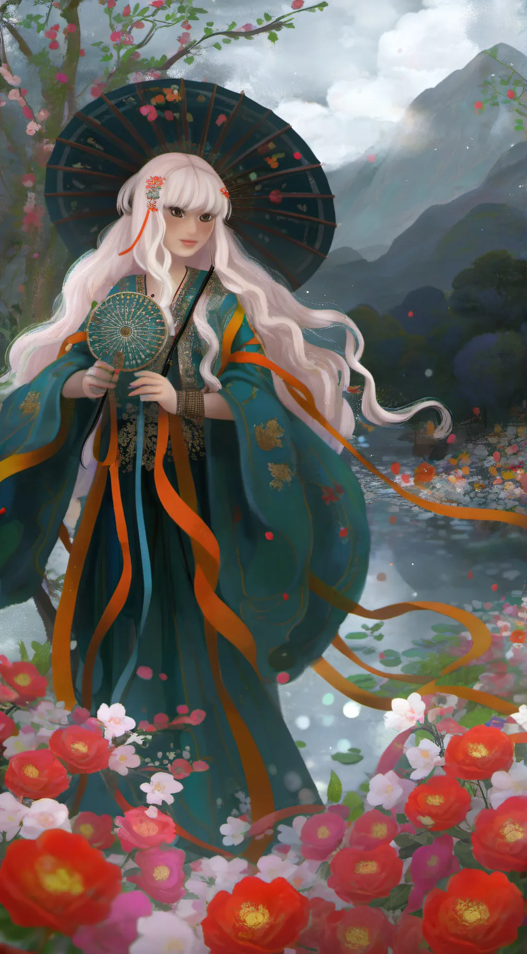 ai character: hally background