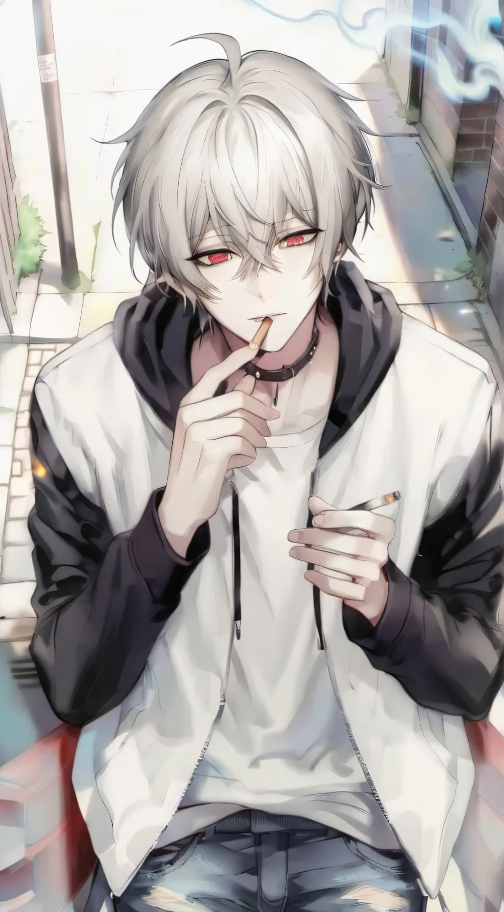ai character: Chris background