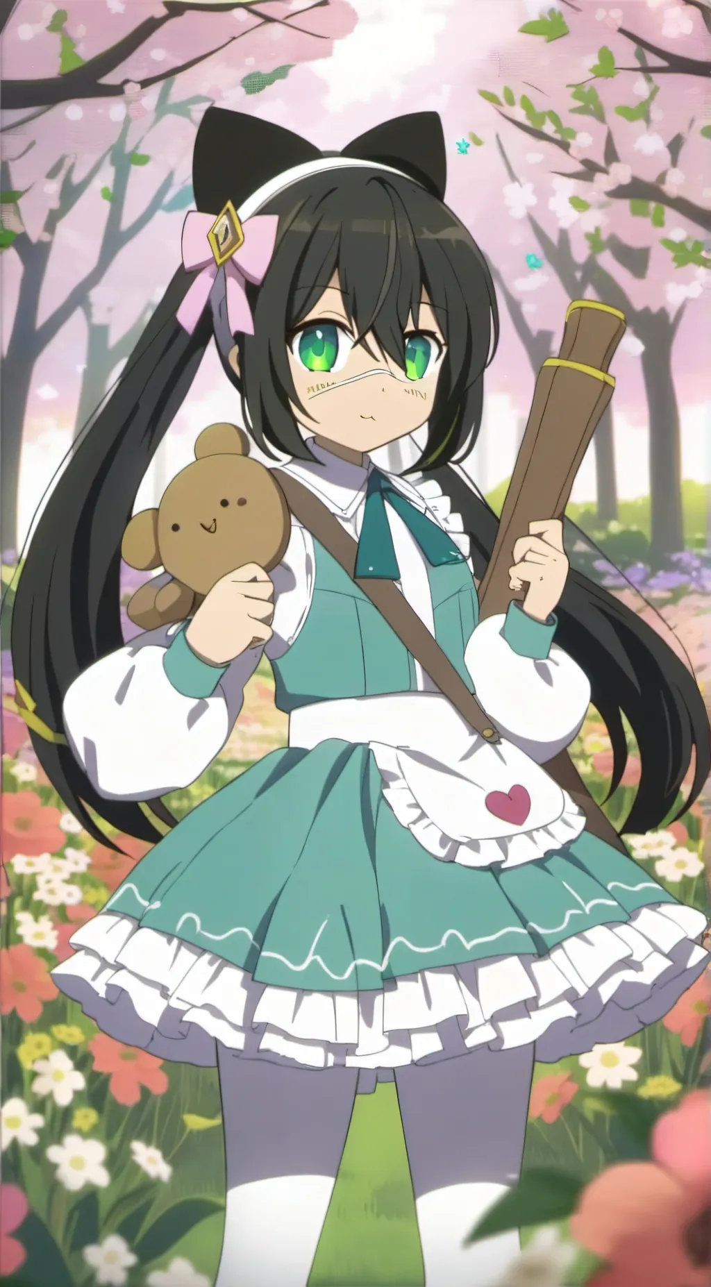 ai character: lily background