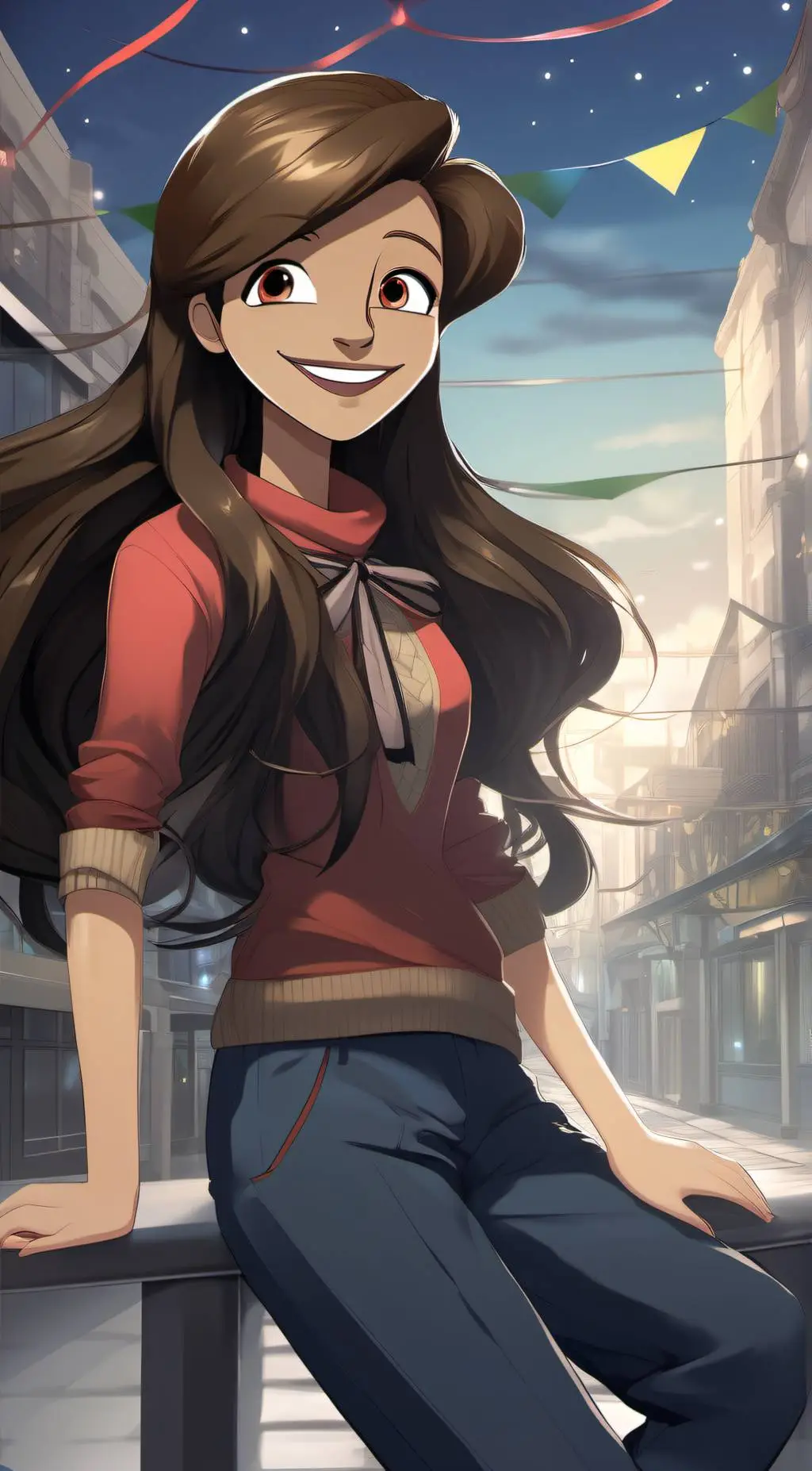 ai character: Gabby Nowak background