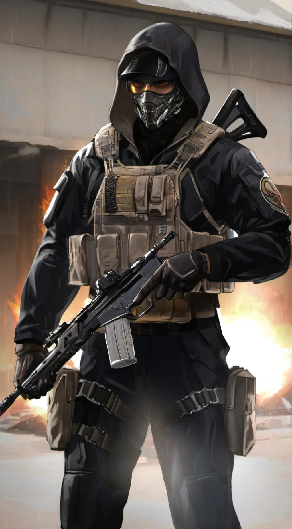 Talkie AI - Chat with Paragon Rifleman