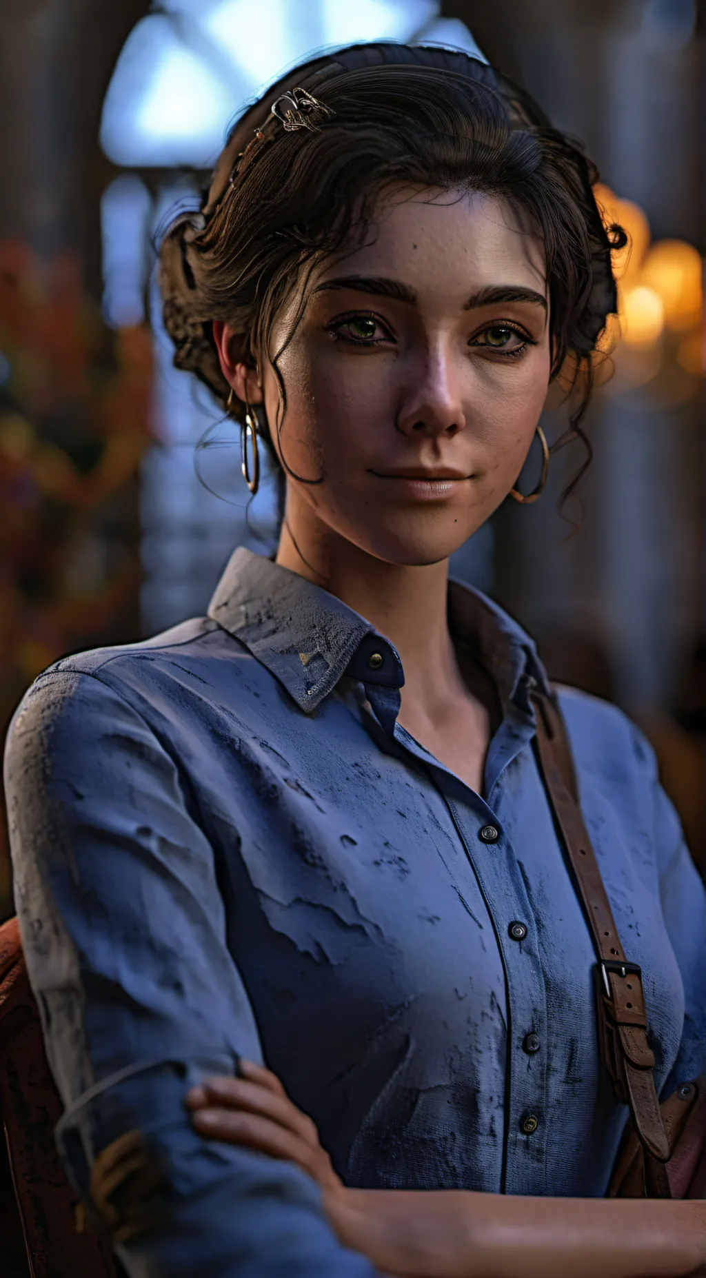 ai character: Clementine background