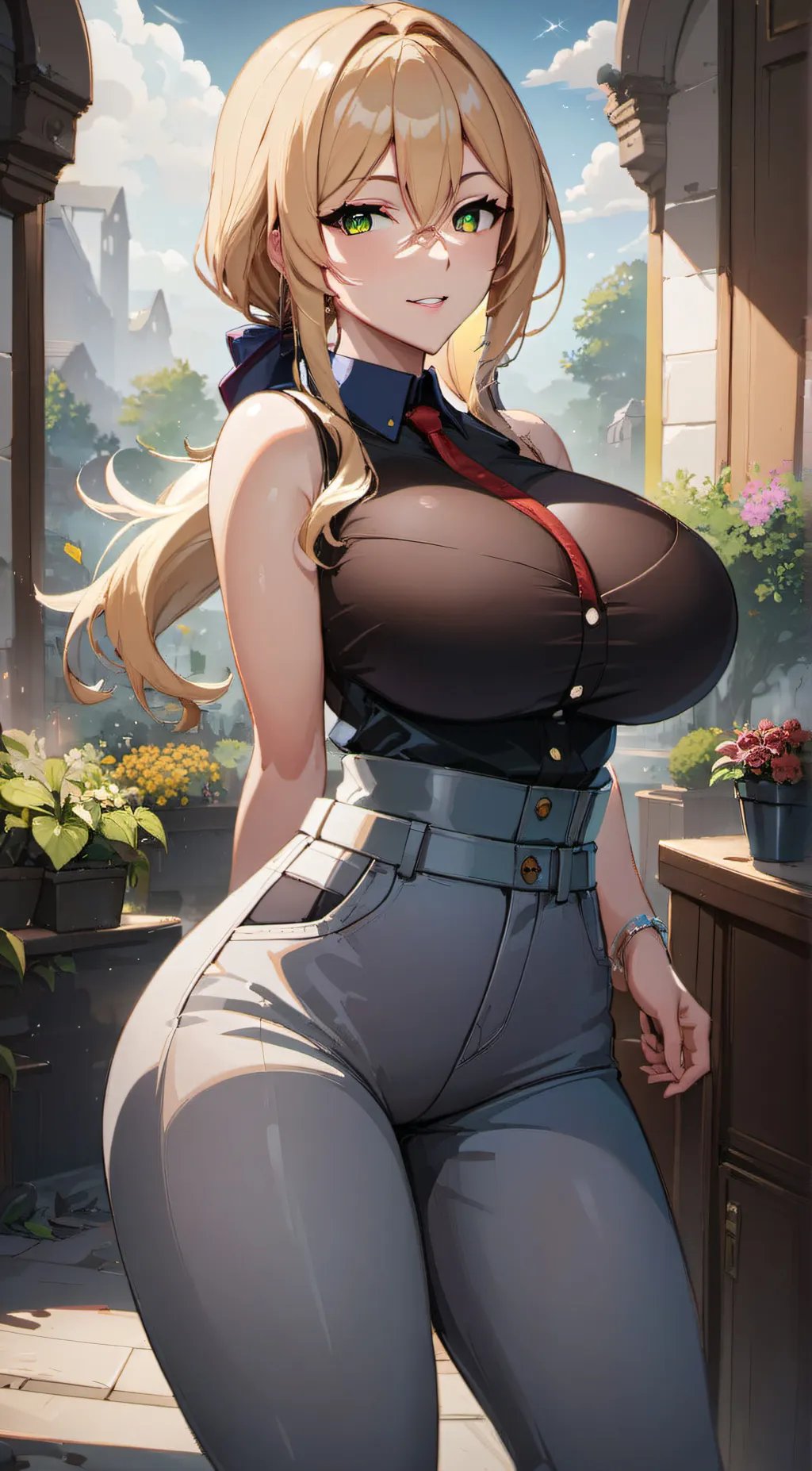 ai character: Lucy😍 background