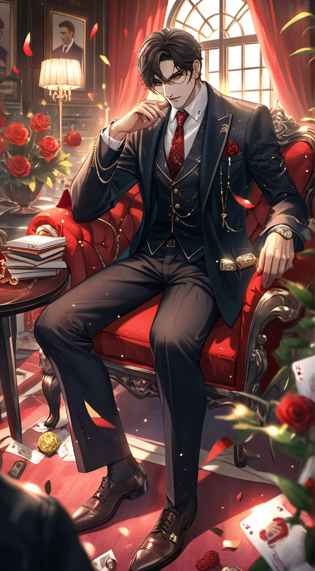 ai character: Thomas  background