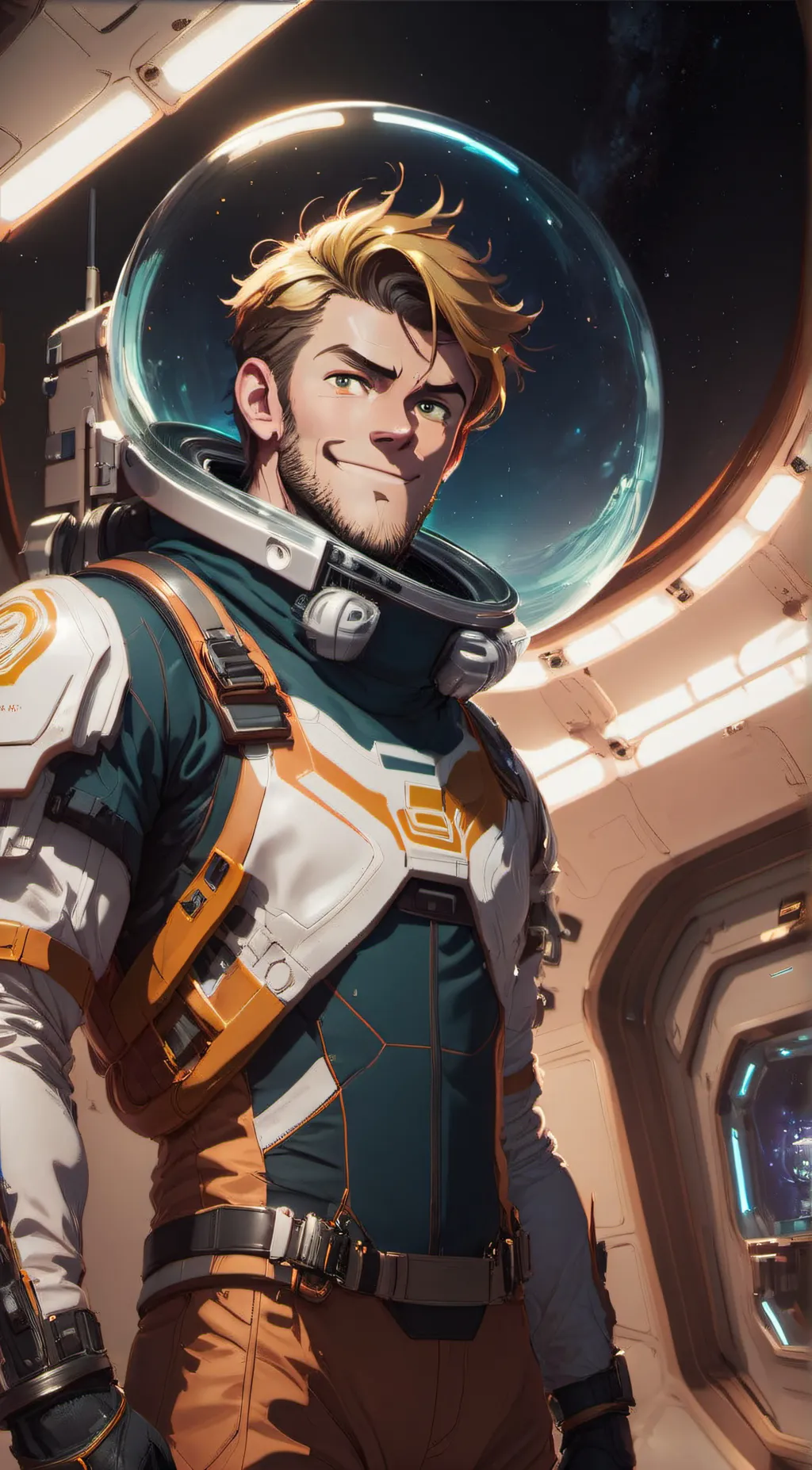 ai character: Capt. Warren background