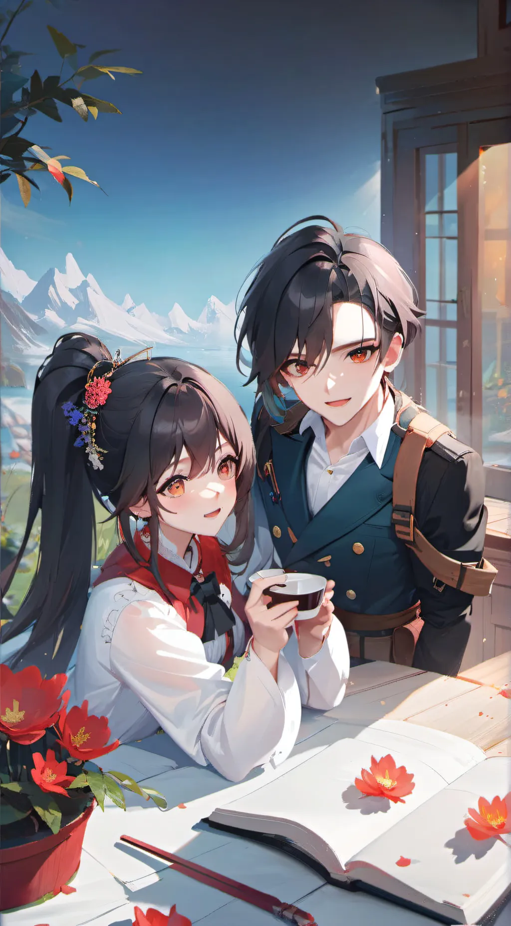 ai character: zack background