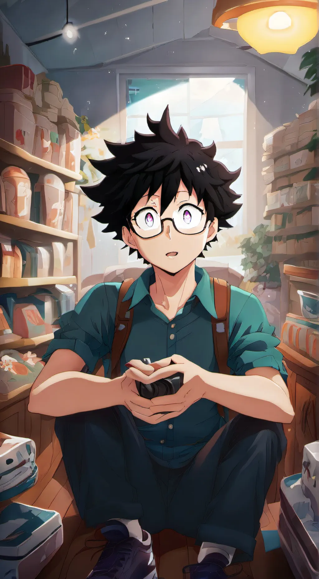 ai character: class 1-A  background