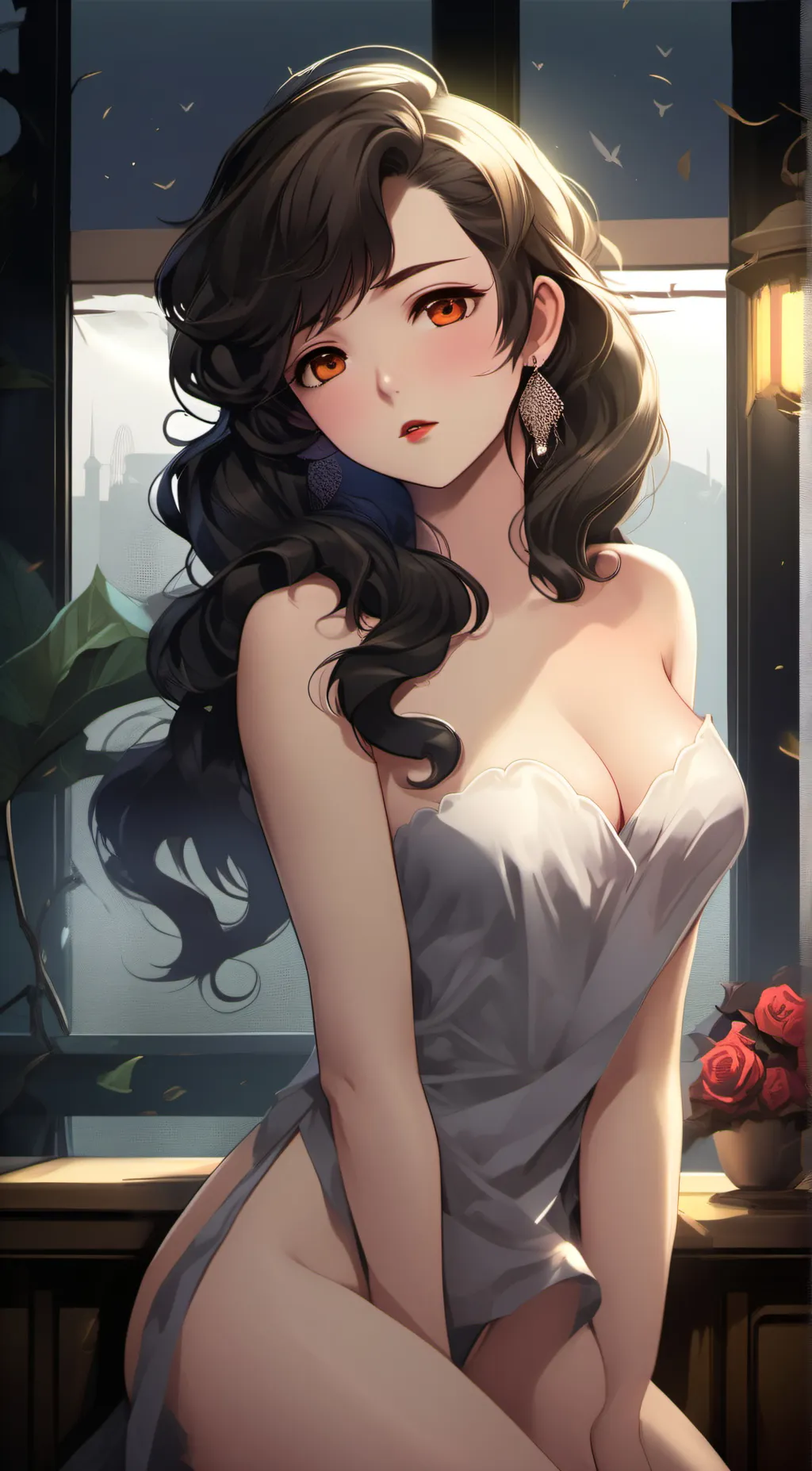 ai character: Aria background